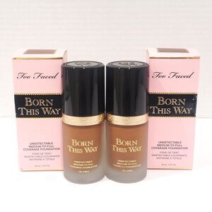 Too Faced Born This Way TIRAMISU Undetectable Medium to Full Foundation 1.0 Oz